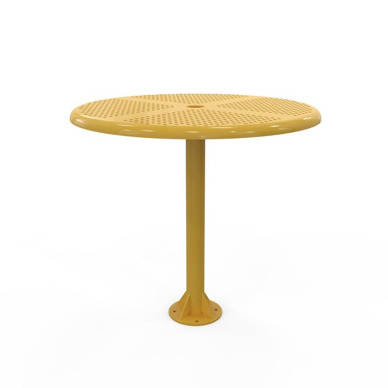 Orbit Table (Moonlight Satin) - Base Plate from Astra Street Furniture