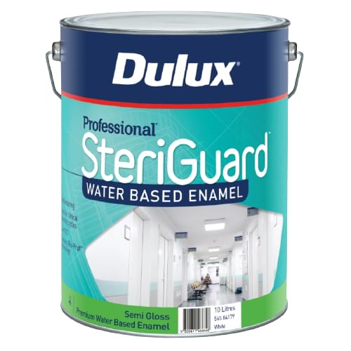 Dulux Professional Steriguard Water Based Enamel Semi Gloss from Dulux