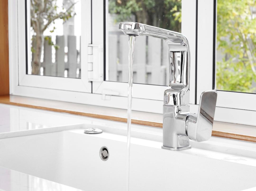 Percy Sink Mixer, Chrome from Archant