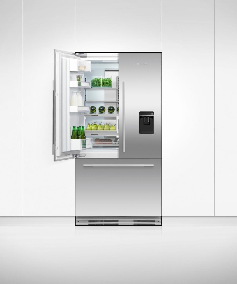 Built-in French Side-by-Side Refrigerator, 90 cm, Automatic Ice and Water Making from Kelvin Electric