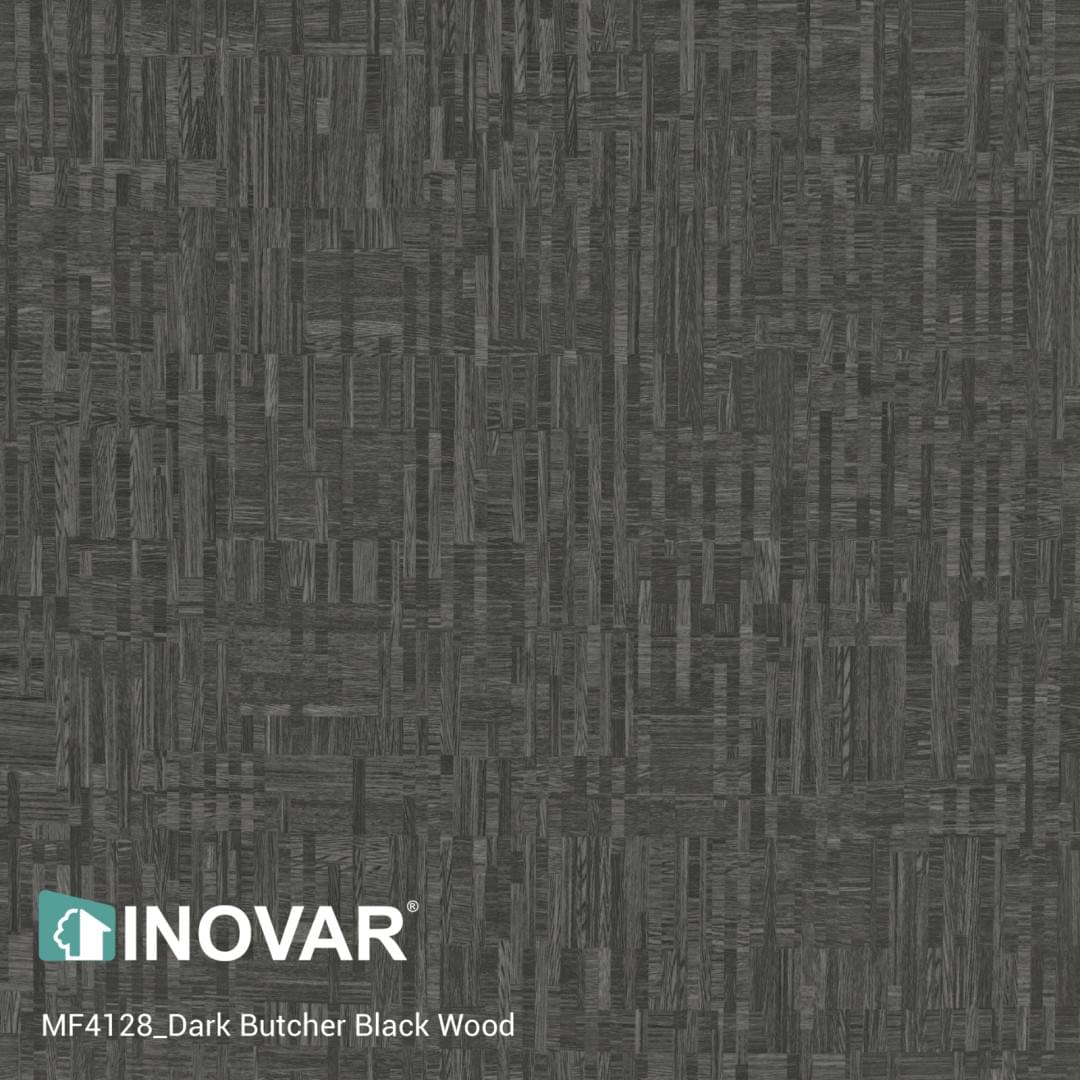 Vinyl Sheet_Dark Butcher Block Wood_2mm from Inovar Floor Malaysia