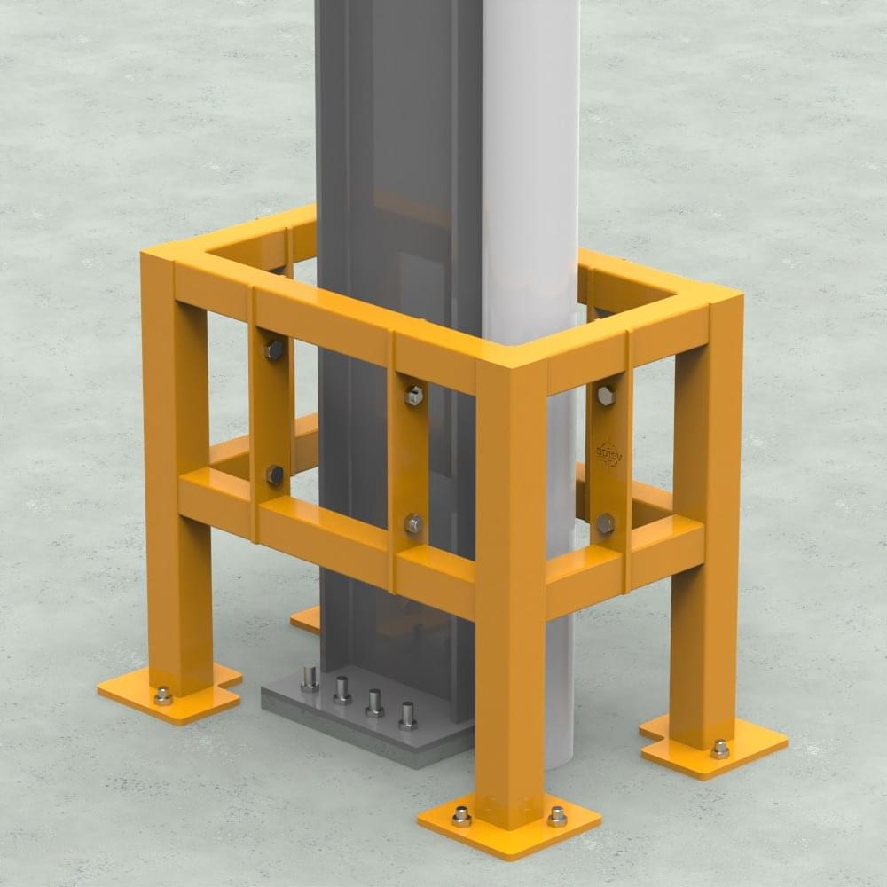 EV356 – Column Protector (Rectangle) from Verge Safety Barriers