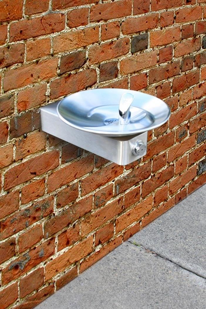 Plaza Drinking Fountain Wall Mounted from Commercial Systems Australia