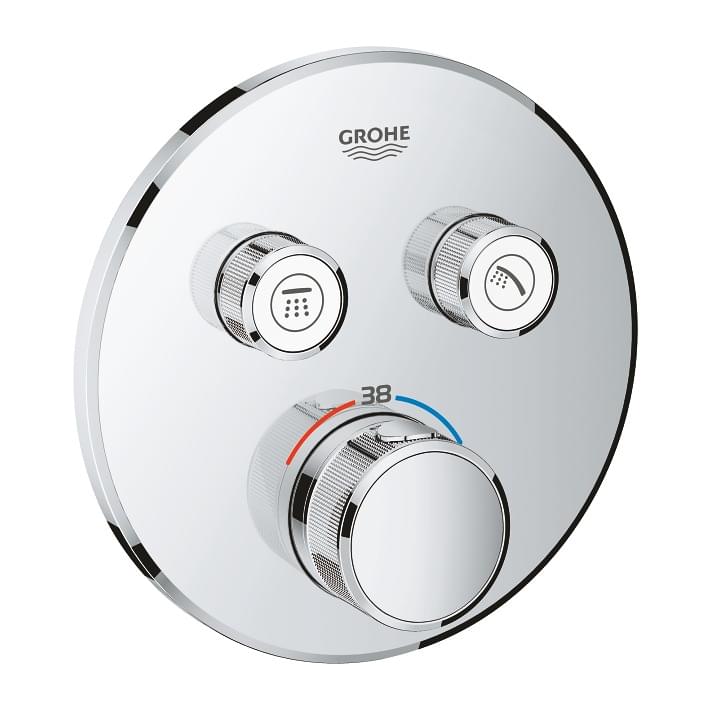 Grohtherm Smartcontrol - Thermostat For Concealed Installation With 2 Valve 29119000 from Grohe