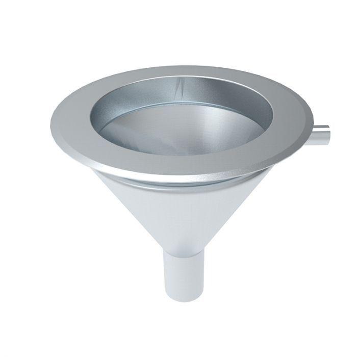 Inset Flushing Sink - Conical Bowl from Britex