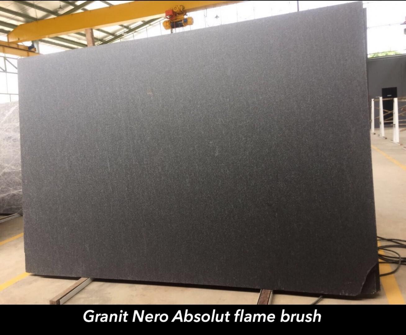 Granit Nero Absolute Flame Brush from JSP