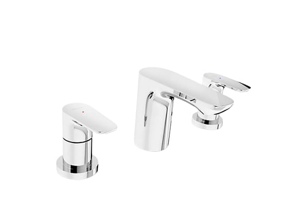 Aleo Widespread Lavatory Faucet - K-98867T-4-CP from KOHLER