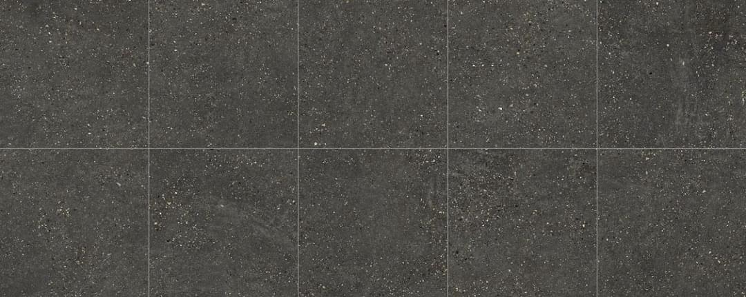 Nova Black Matt 600x600 from Graystone Tiles & Design Studio