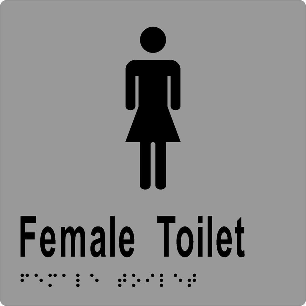 ML16262 Female Toilet Braille from METLAM
