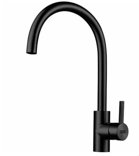 Stirling Swivel Tap, Black Steel from Archant