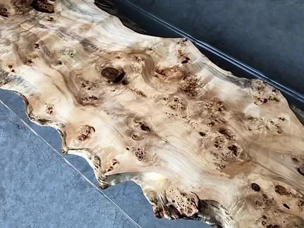Burl with Epoxy Resin from Wood Ideas