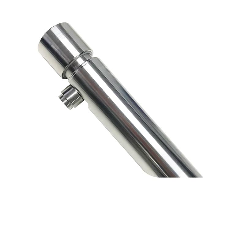 GPURE® FLOSTOP Stainless Steel Bench Mounted Angled Single Temperature Timed Flow Pillar Tap - GPT7500 from Gentec Australia