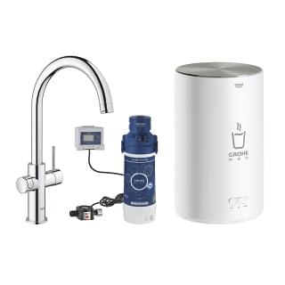 GROHE Red Duo Faucet and M size boiler 30058001 from Grohe