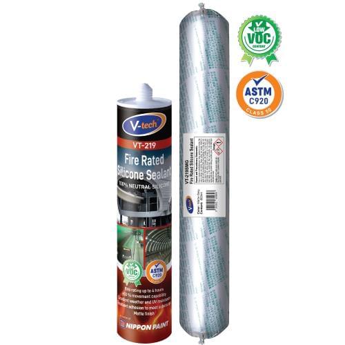 VT-219 / VT-219S Fire Rated Silicone Sealant from V-tech