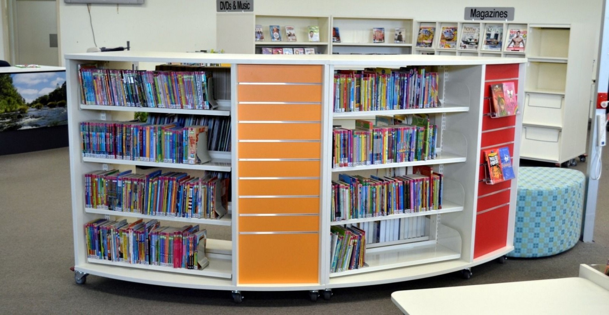 Custom Shelving from Quantum Library Supplies
