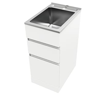 Nugleam 35L Drawer System Laundry Unit from Everhard Industries