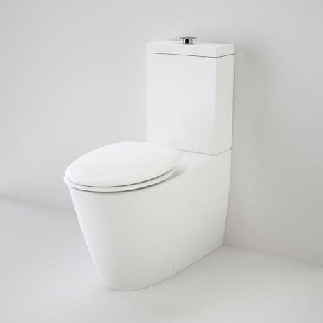 Care 800 Cleanflush® Wall Faced Toilet Suite with Double Flap Seat - WITH GERMGARD® - 901940W from Caroma