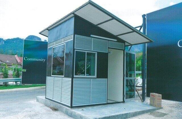 Designer Guardhouse from Solid Horizon
