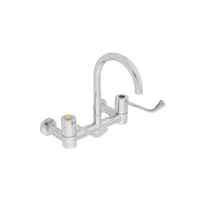 Wall Mounted Surgical Set - Gooseneck Fixed/Jumper from Britex