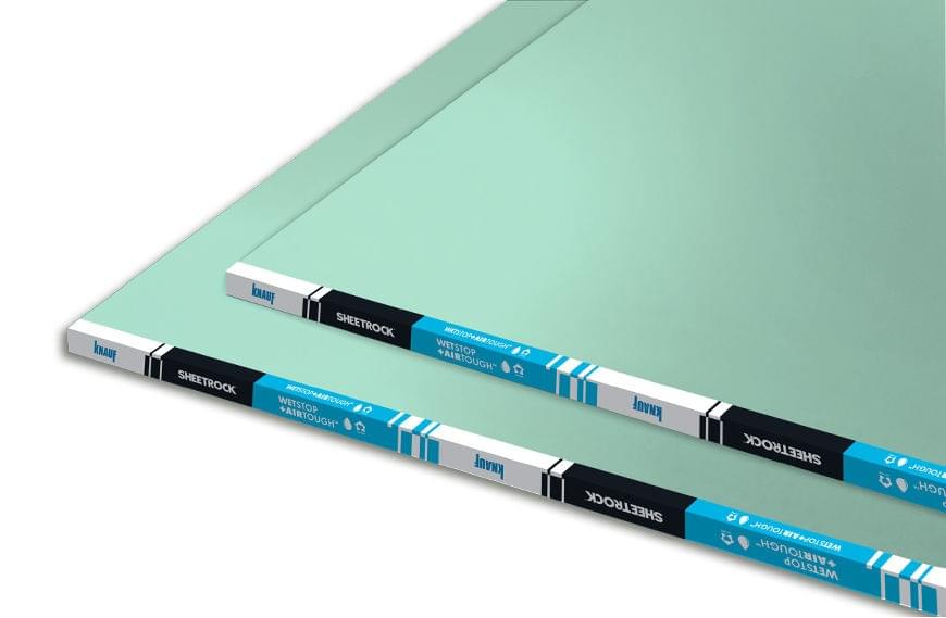 Knauf Sheetrock® Wetstop™ (with Airtough™ technology) from KNAUF
