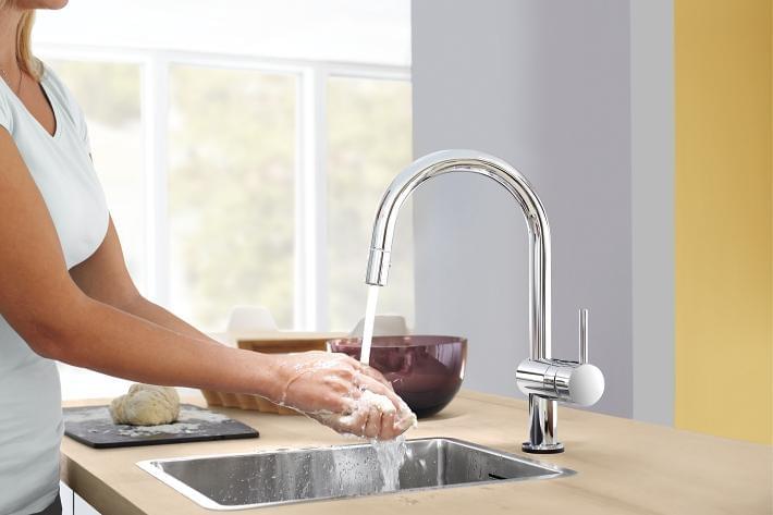 Minta Touch - Electronic Single-Lever Sink Mixer 1/2″ 31358002 from Grohe