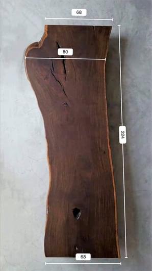 Monzo Wood Slab (Live edge) from Wood Ideas
