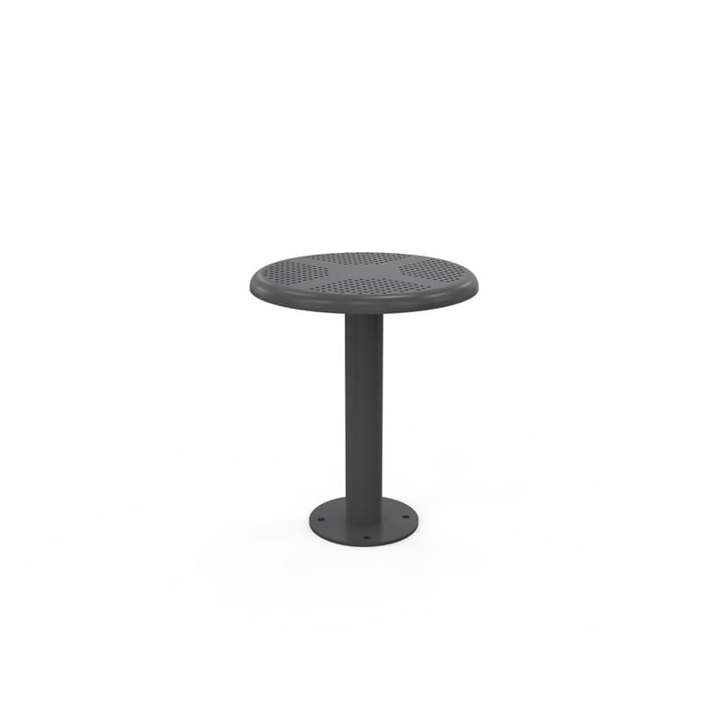 Orbit Stool (Monument) - Base Plate from Astra Street Furniture