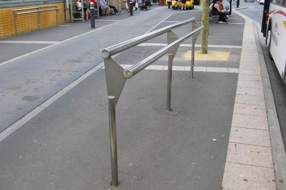 Bum Leaning Rail from Commercial Systems Australia