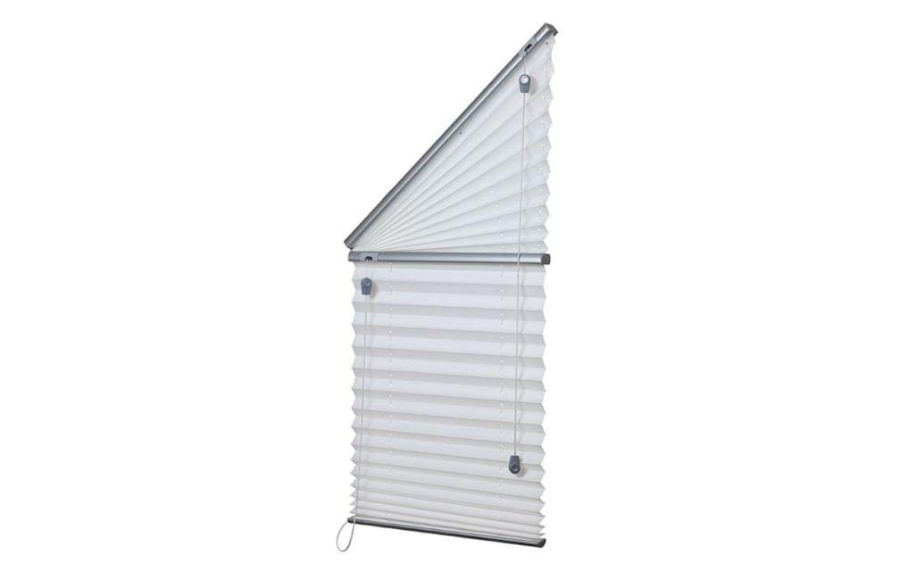 Triangle Horizontal Top Pleated Blind from Verosol