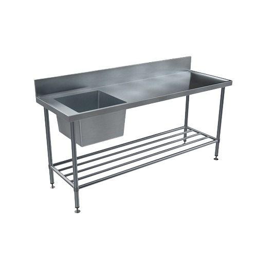 BenchTech Single Sink Benches - Left Hand Bowl from Britex