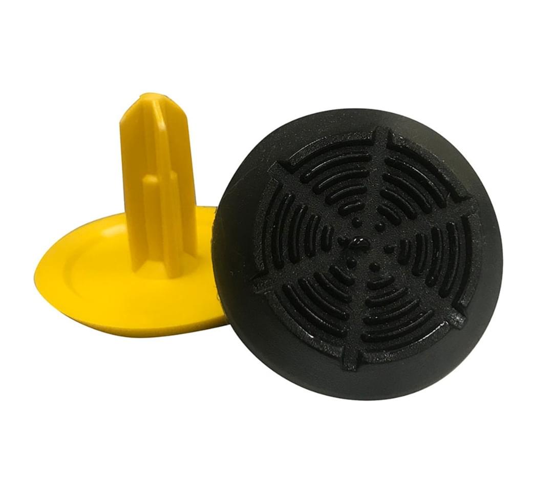 Tactile Indicator Single Studs - TGSI 35mm Dia. - Aussie Made - Yellow, Black, White from Safety Xpress