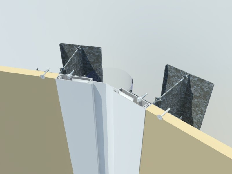 Vt P (Aluminium Wall Seismic and Expansion Joint Cover) from Unison Joints