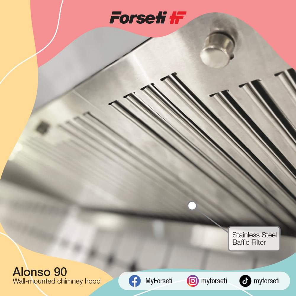 Alonso 90 Chimney Hood from Forseti