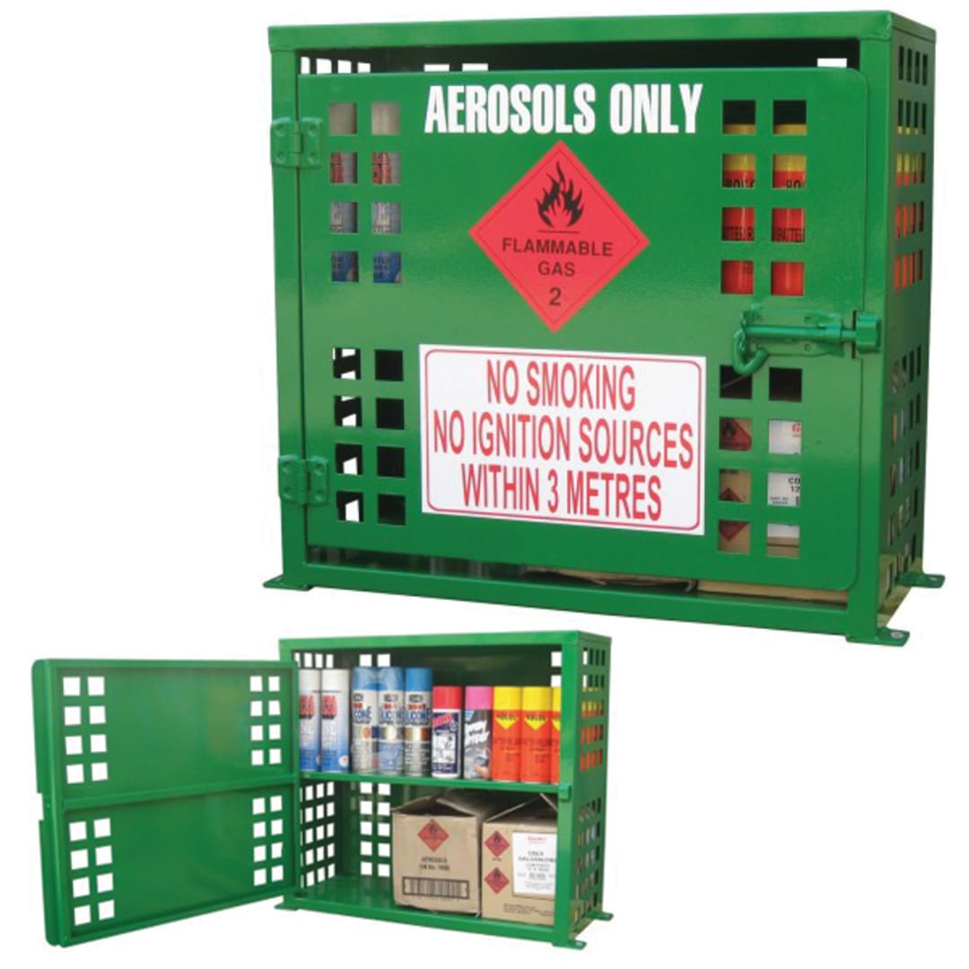 Aerosol Can Storage Cabinet - 60 Cans from Safety Xpress