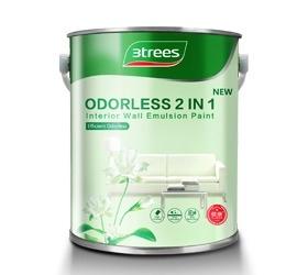 Odorless 2 in 1 Wall Paint from 3trees Paint