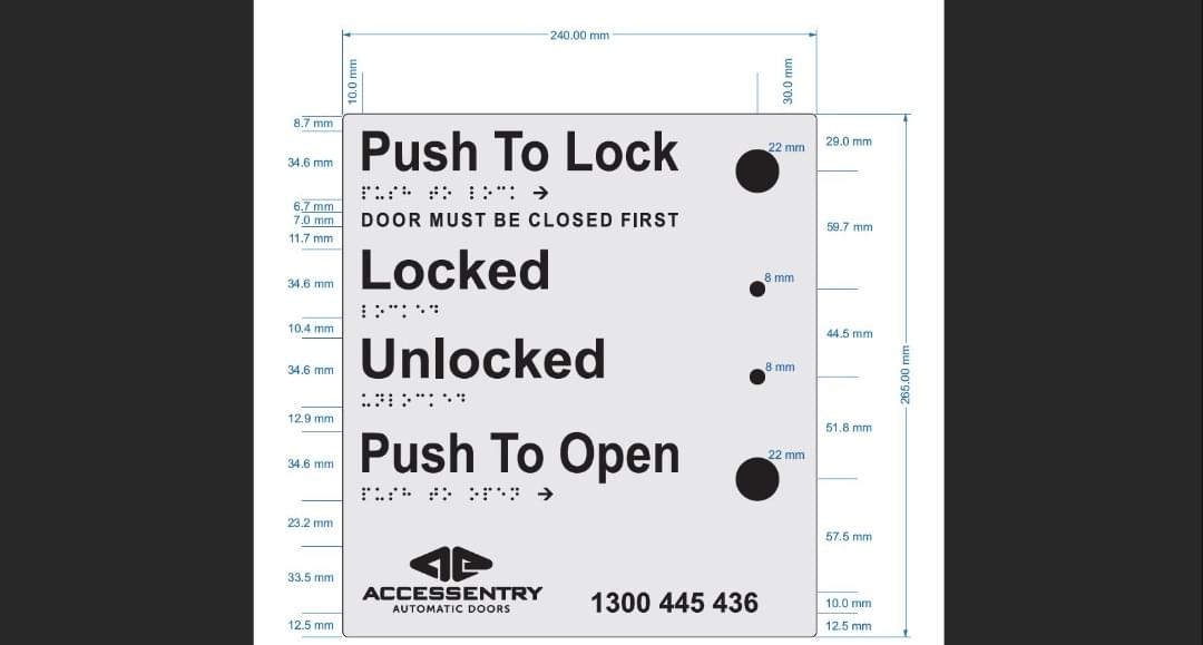 Accessible Privacy Kit System from Access Entry