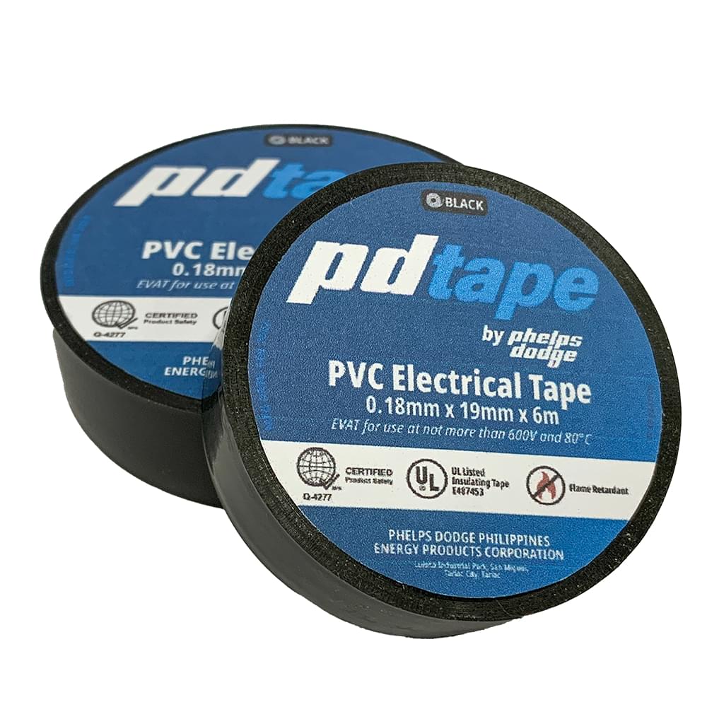 PD PVC Electrical Tape from Phelps Dodge Philippines