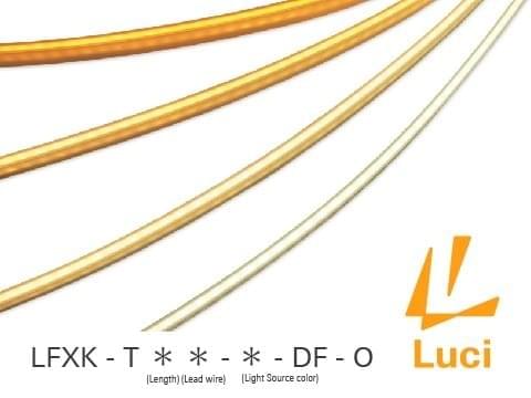 LFXK-IP65 - Luci FLEX α KINU IP65  Both ends lead wire from Luci