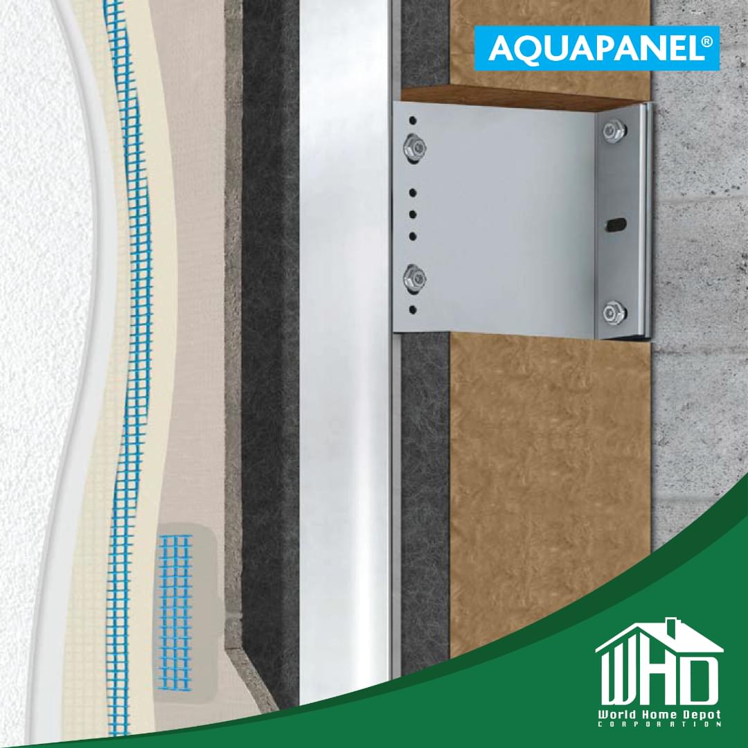 AQUAPANEL® Cement Board Outdoor from World Home Depot