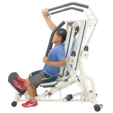 Turtle Gym Isokinetic Training Equipment - 2-in-1 Shoulder Leg Press from Delta Pyramax