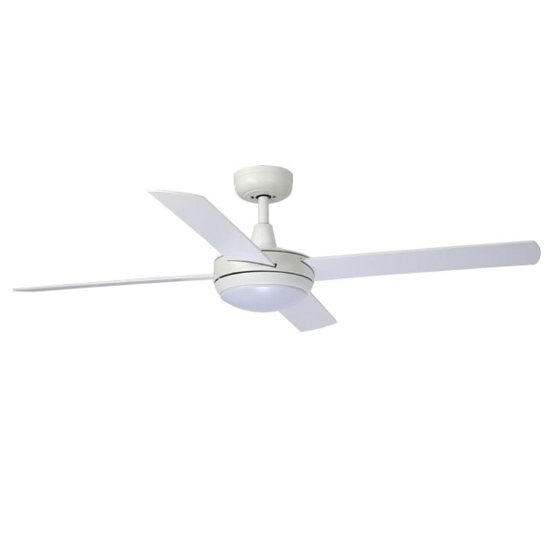 Fanco Eco Silent DC Ceiling Fan with Remote & CCT LED Light – White 52″ from Universal Fans x Fanco