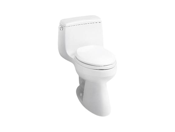 Gabrielle One-piece 4.8L Toilet with Class 5 Flushing Technology - K-3322T-W-0 from KOHLER
