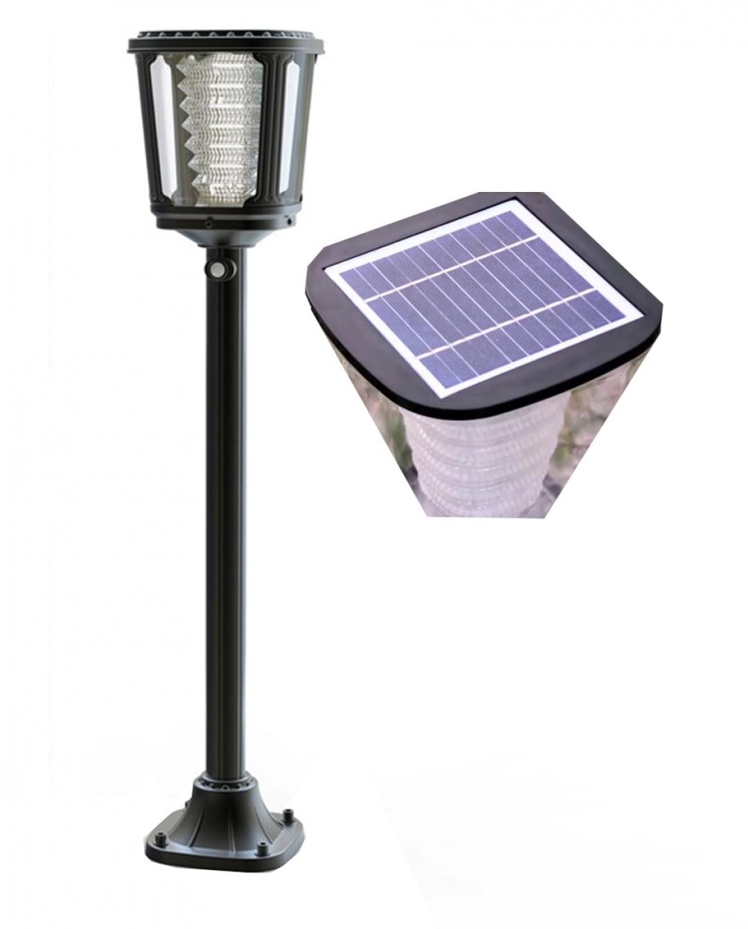 Solar LED Bollard Light from NIE Electronics