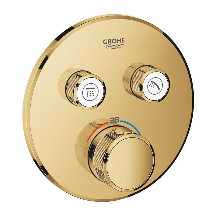 Grohtherm Smartcontrol - Thermostat For Concealed Installation With 2 Valves 29119GL0 from Grohe