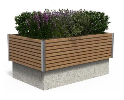 RhinoBlok Planter from Excelco Limited