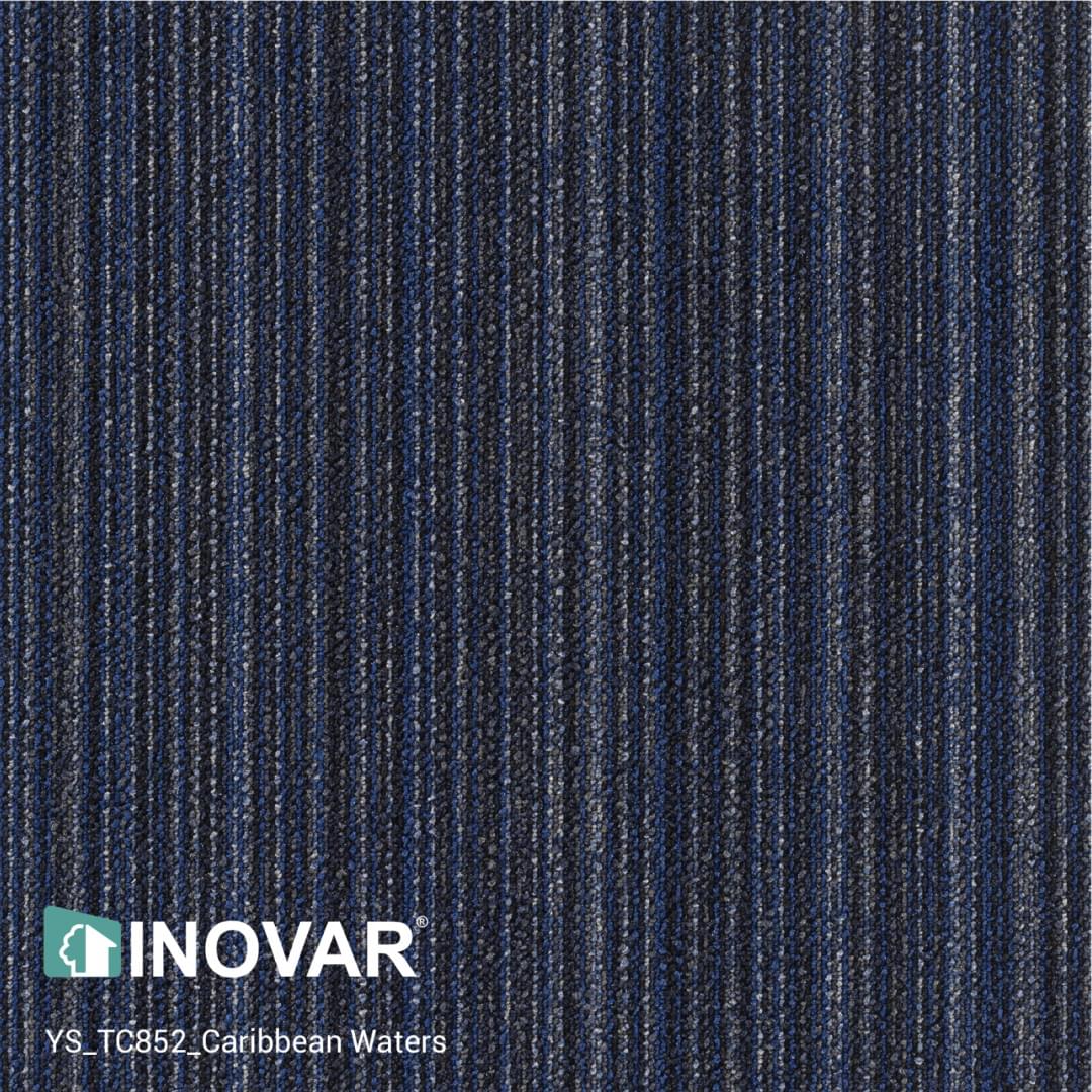 Carpet Tiles_Caribbean Waters _6mm from Inovar Floor Malaysia