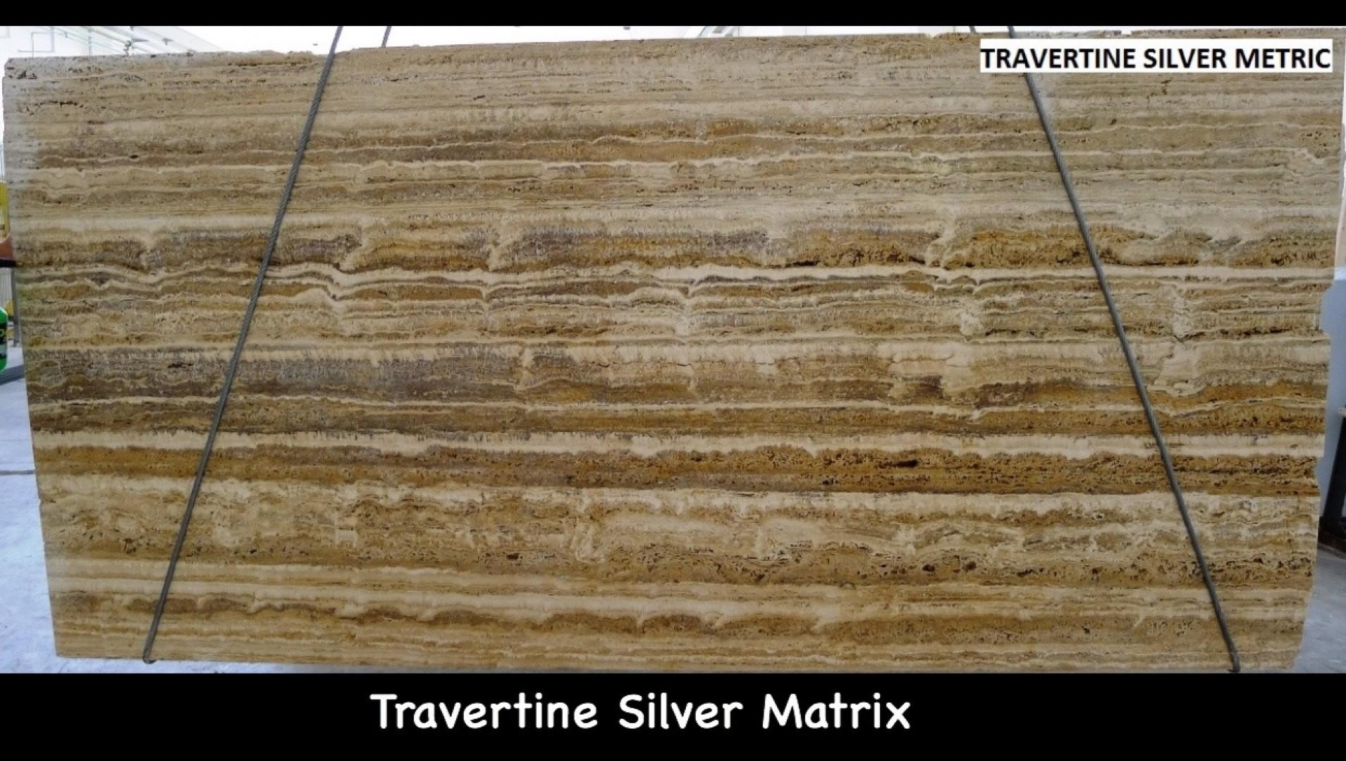 Travertine Silver Matrix from JSP