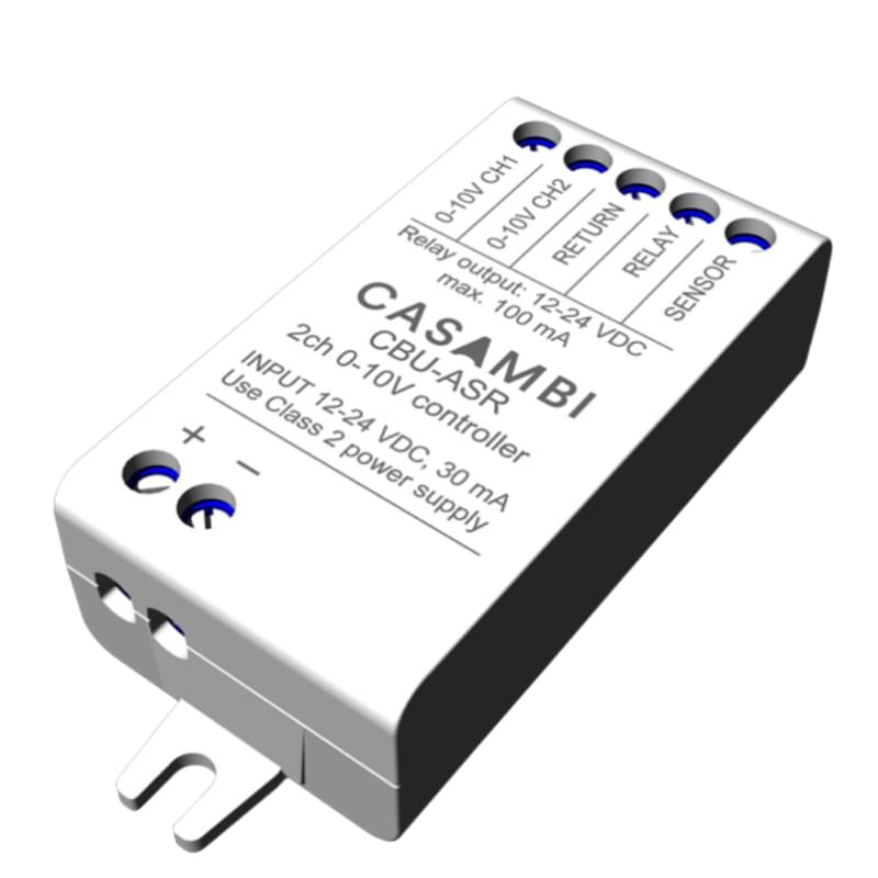 CBU-ASR Bluetooth controllable 2ch 0-10V controller from CASAMBI