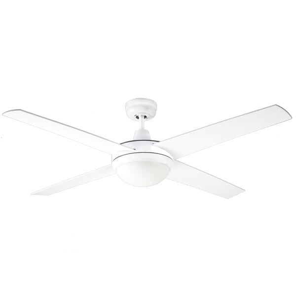 Fanco Urban 2 Indoor/Outdoor ABS Blade Ceiling Fan with E27 Light – White 48″ from Universal Fans x Fanco