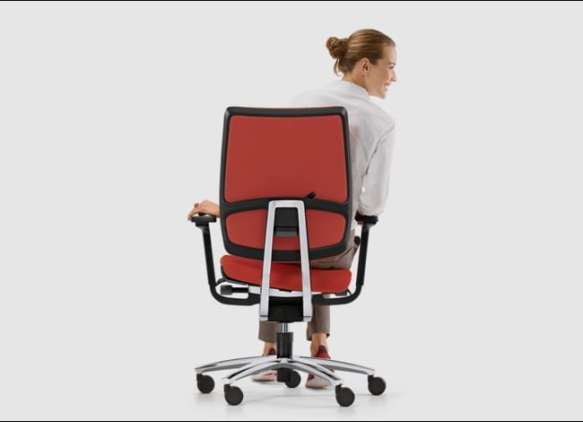 Swing Up Mesh Task Chair from Eastern Commercial Furniture / Healthcare Furniture Australia